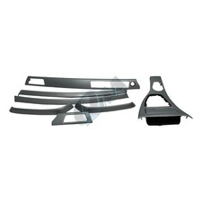 BMW 3 Series E90 E91 Silver Aluminium Hex Interior Trim Finisher Kit 9148070