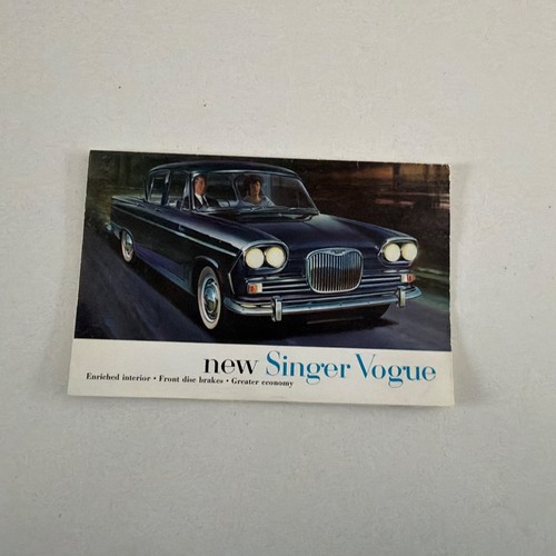Singer vogue series 1600 - singer, ii