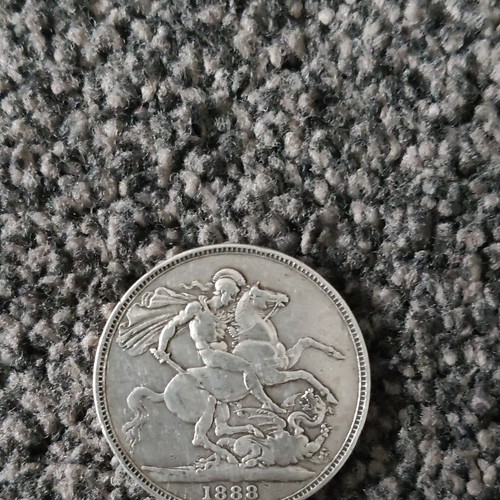 Queen victoria 1888 crown coin - victoria,