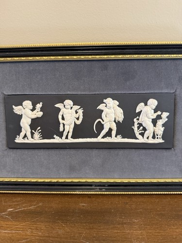 Framed wedgewood jasperware - wedgewood,