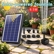 6.5W Solar Fountain with