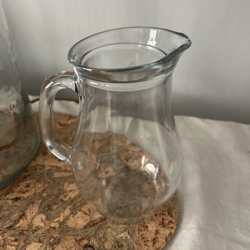 Vintage pasabahce water jug - water,