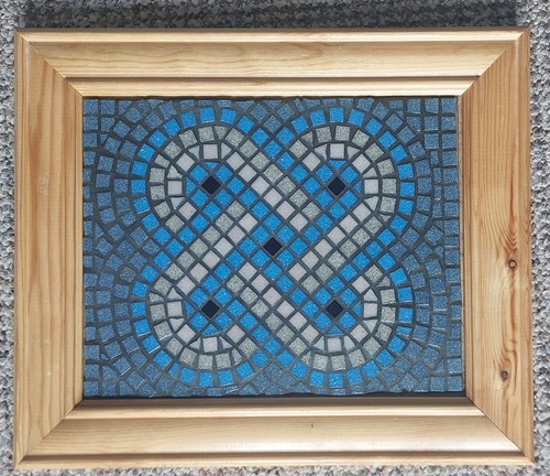 Handmade mosaic wall hanging - handmade,