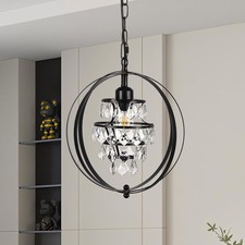 Farmhouse Orb Chandelier