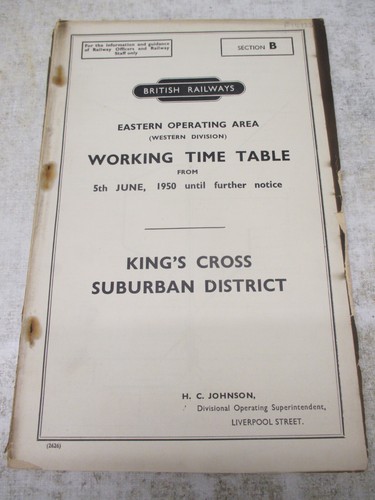 British railways working time - working,