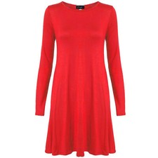 WOMEN LADIES LONG SLEEVE SWING