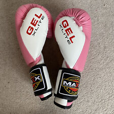 Gel Xlite Maxx Pro Boxing Gear Gloves Pink