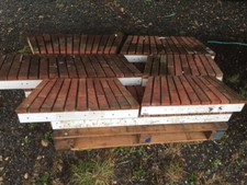 Brick skewback flat arch for