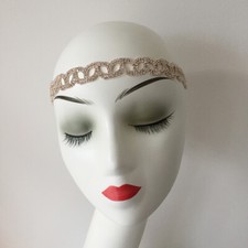 Ostrich Feather Fascinator Hair Clip Headband Gatsby Party Wedding Head Dress