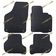 VW Golf Mk5 2004-2007 Tailored Black Rubber Car Floor Mats