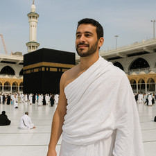 Mens Adult Ihram Towels 100%