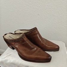Lucchese Brown Cowhide Leather