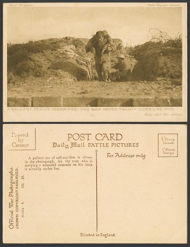 Ww1 daily mail - ww1, postcard