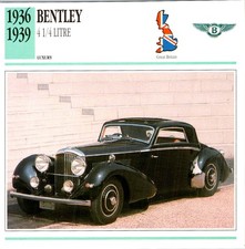 Bentley 4 1/4 Litre Derby Era