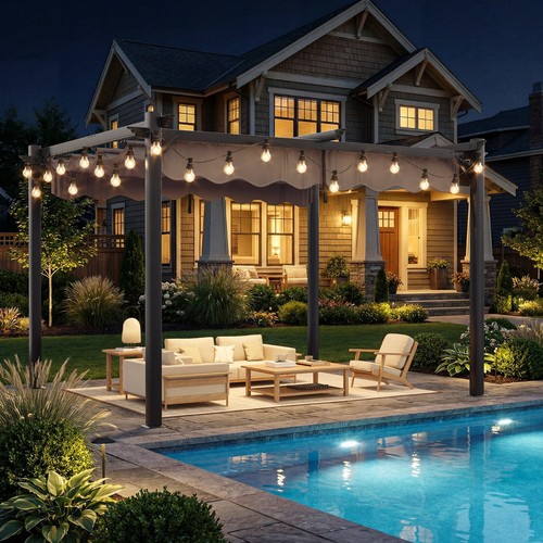 X12 black outdoor - 10'x12', patio