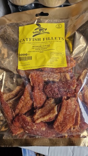 300g roasted catfish fillet - roasted,