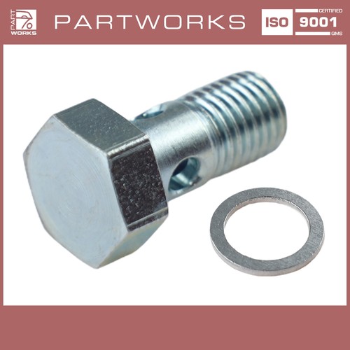 Hollow screw fuel line for