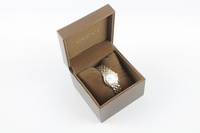 Gucci 5500L Two Tone Watch Quartz Working