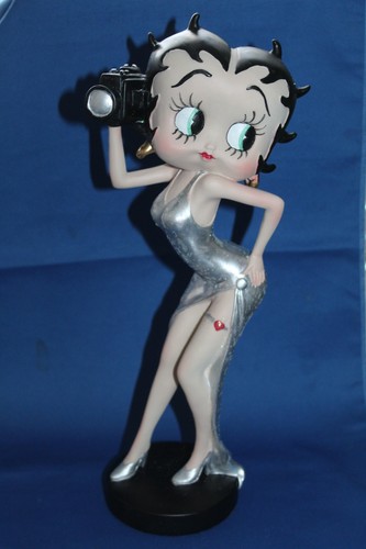 Large betty boop with video - with,