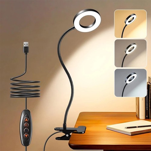 Led clip desk lamp - clip,