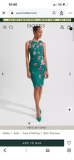 HOBBS Moira Floral Green Pink