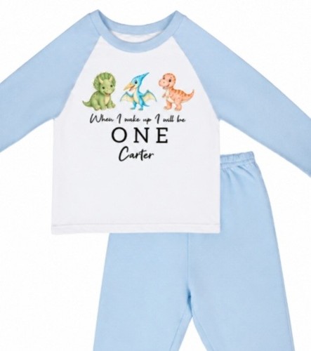 Personalised baby dinosaur