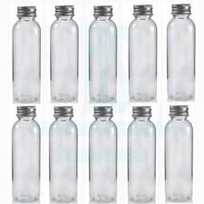 10 x 100ml Empty Plastic Bottles Travel Liquid Shampoo Makeup Fragrance 