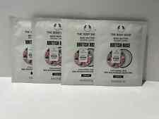 The Body Shop British Rose Body Butter 4x8ml Sachets Travel Sample Size