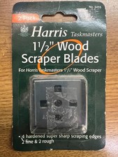 Harris Taskmasters 1.5" Wood Scraper Blades