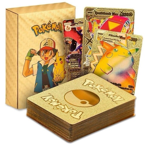55pcs pokemon card - pokemon, foil
