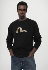 New Evisu Seagull Gold Brocade