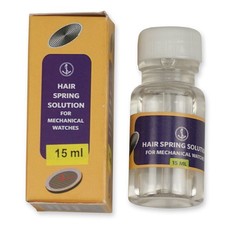 Hairspring cleaning solution