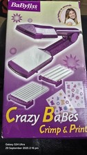 Early 2000s Babyliss Hair Crazy Babes Crimp & Print 3 IN 1 Hair Styler