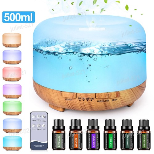 Led essential oil diffuser - oil,