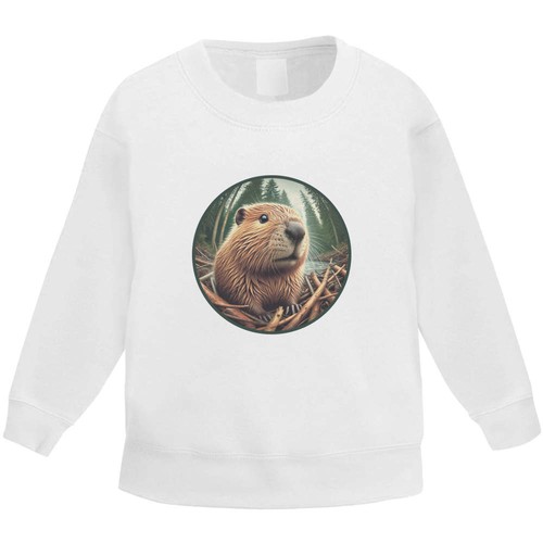 Busy beaver kid - kid's, sweatshirt