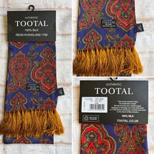 Tootal Vintage Mod Silk Scarf