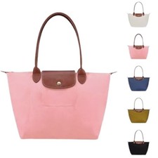 Fashion Ladies Holiday Classic Longcha!pBag Tote Travel Bag Nylon Handbag