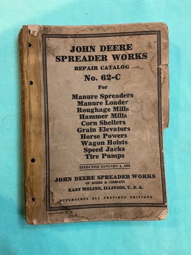 John deere spreader works - deere,