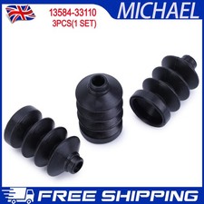 3X CARB DUST BOOTS / BELLOWS RUBBERS THROTTLE13584-33110 FOR SUZUKI GT380 GT550