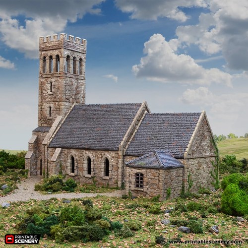 Norman church tabletop - norman,