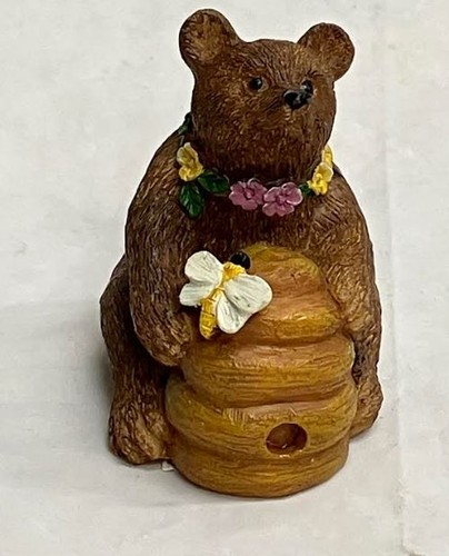 Bear with honey - bear, pot,