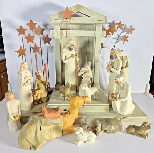 Willow tree nativity set - nativity, w/
