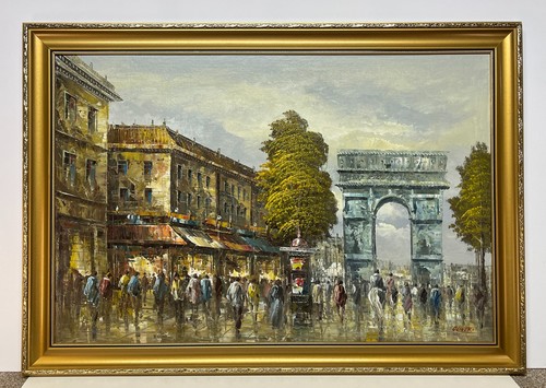 Impressionist oil painting - impressionist,