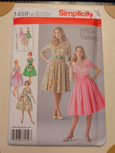 Simplicity 1459 vintage 1950s - simplicity,