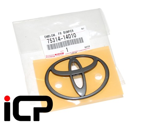 Genuine front bumper badge - genuine,