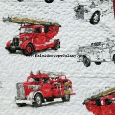 7pc Fire Truck Full/Queen