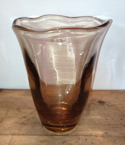 Strombergshyttan amber glass - strombergshyttan,