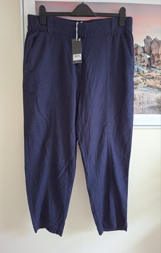 Next woman navy linen - next,