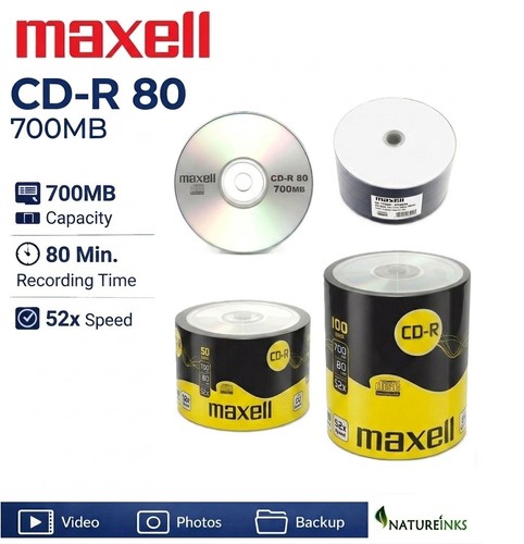 Maxell recordable blank - cd-r,