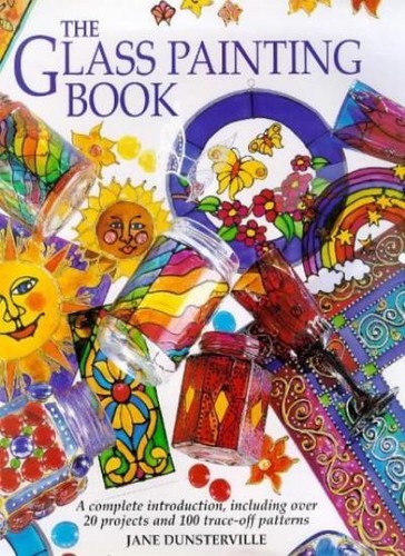 The glass painting book - book:, a